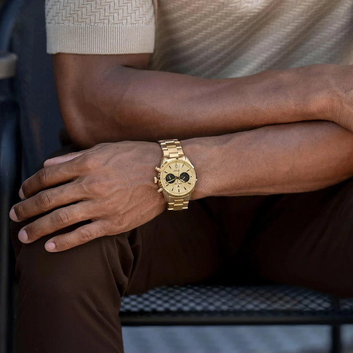 Limited Edition Golden Panda Chrono Watch