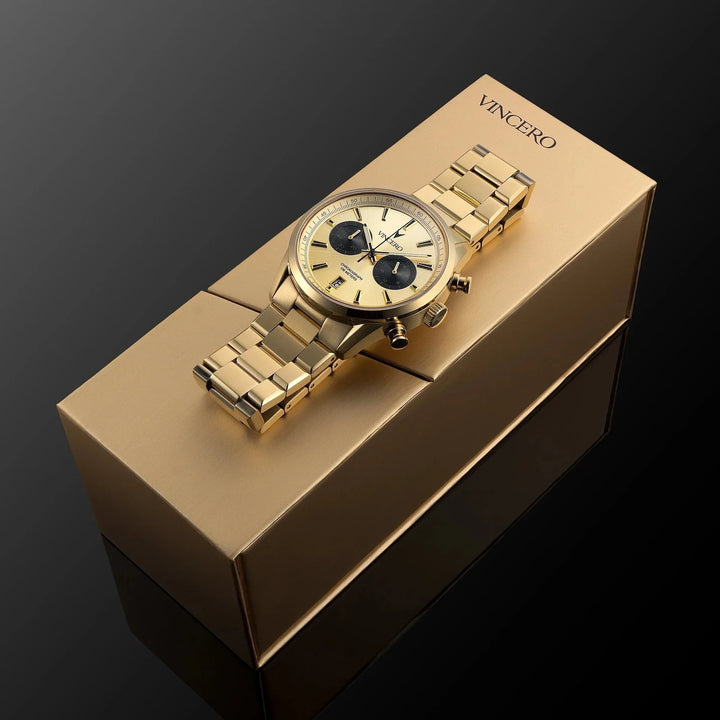 Limited Edition Golden Panda Chrono Watch