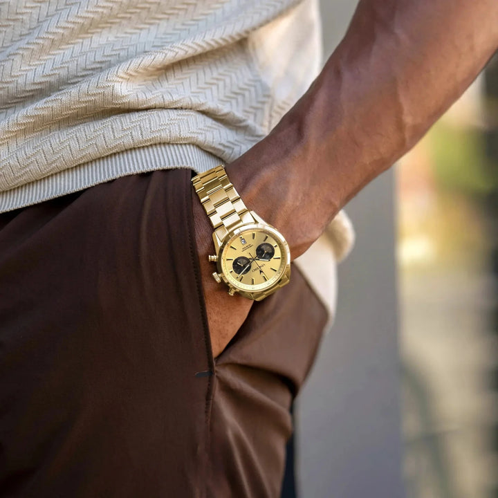 Limited Edition Golden Panda Chrono Watch