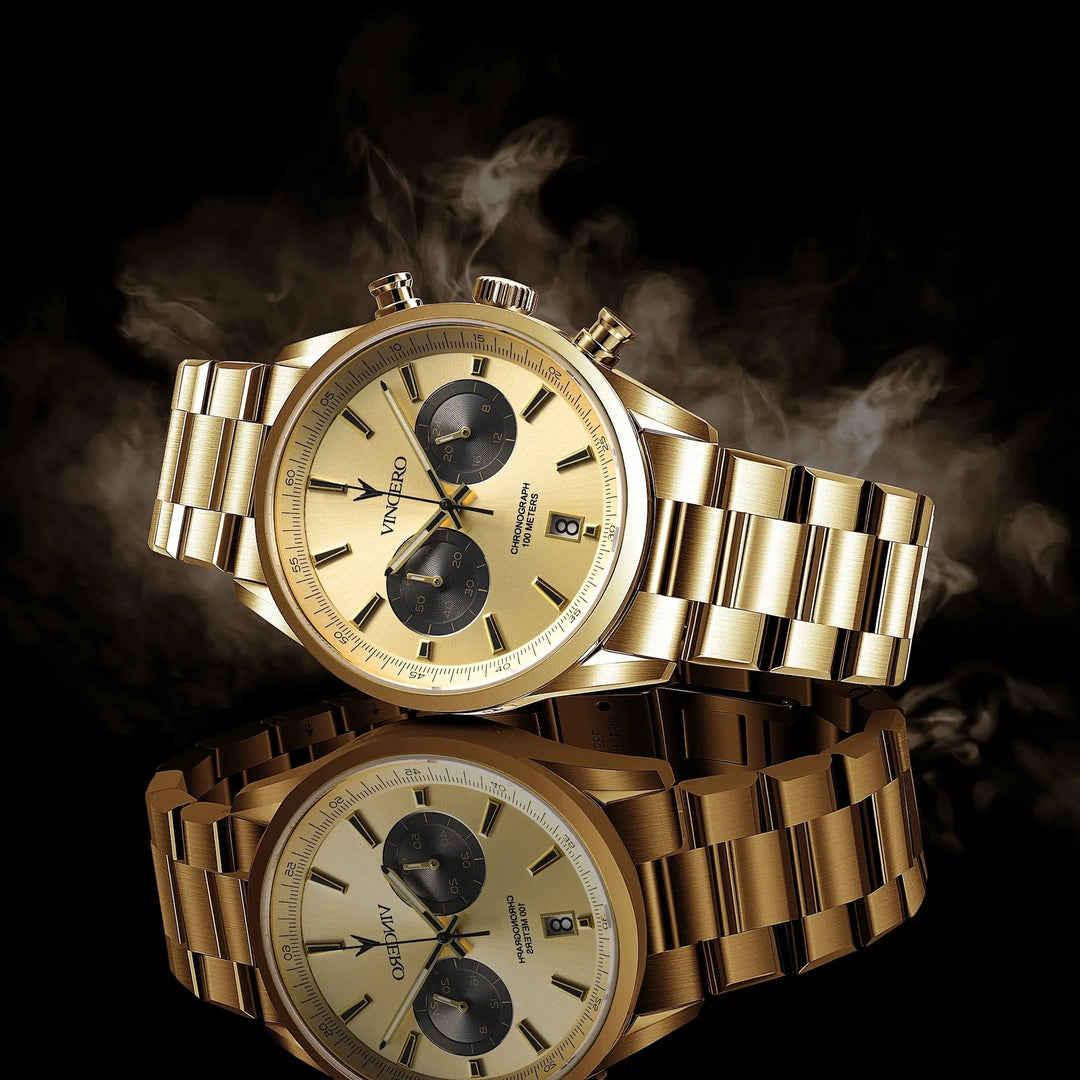 Limited Edition Golden Panda Chrono Watch