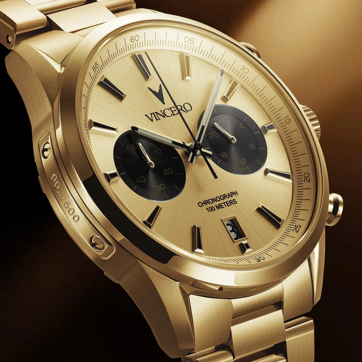 Limited Edition Golden Panda Chrono Watch