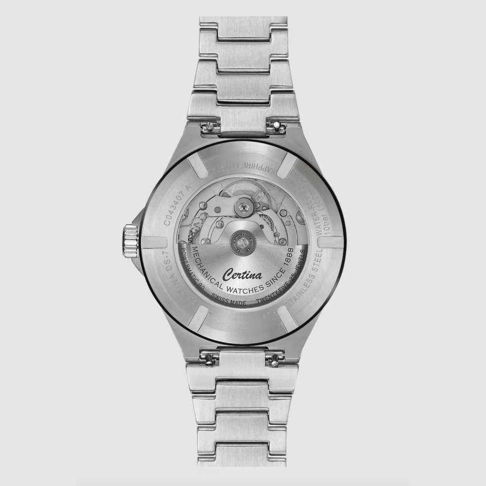 DS-7 Powermatic 80 Watch with Black Dial