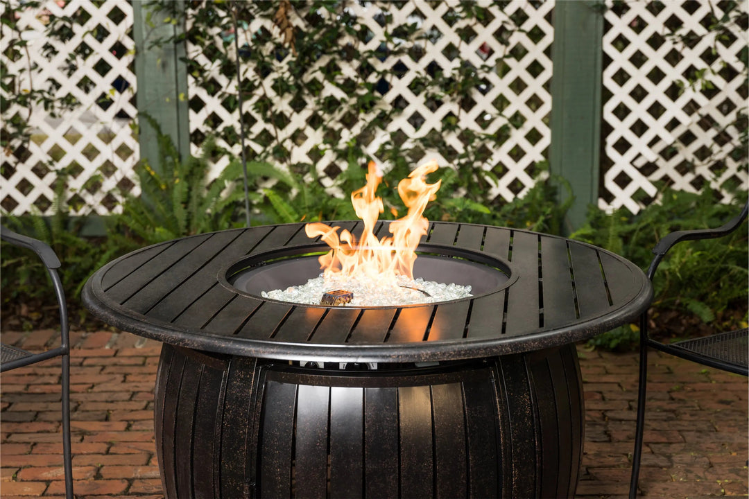 Grand Cooper 44" Round Convertible Gas Fire Pit Table