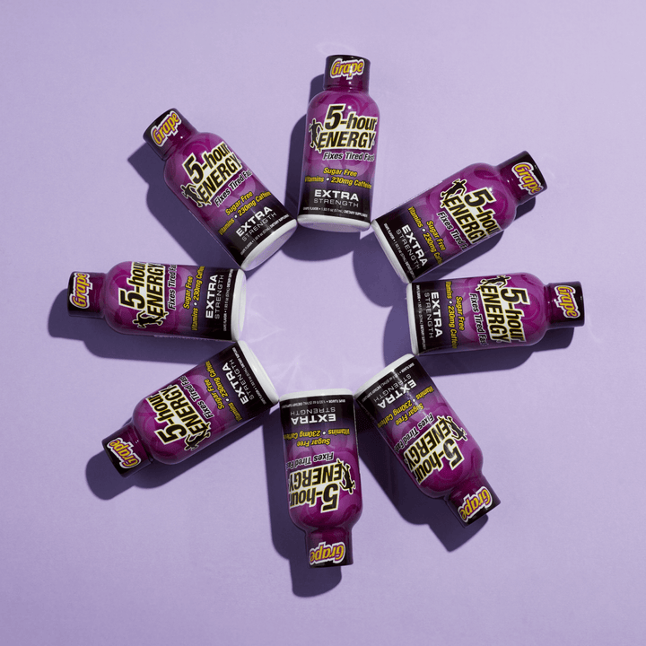 5-hour Energy Grape Flavor Extra Strength 5-hour ENERGY Shots