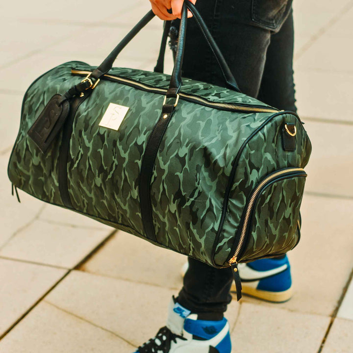 Sole Premise Green Camo Duffle Bag (New Weekender Design)