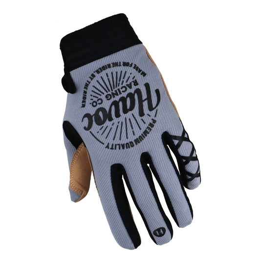 Havoc Gray and Black Gloves