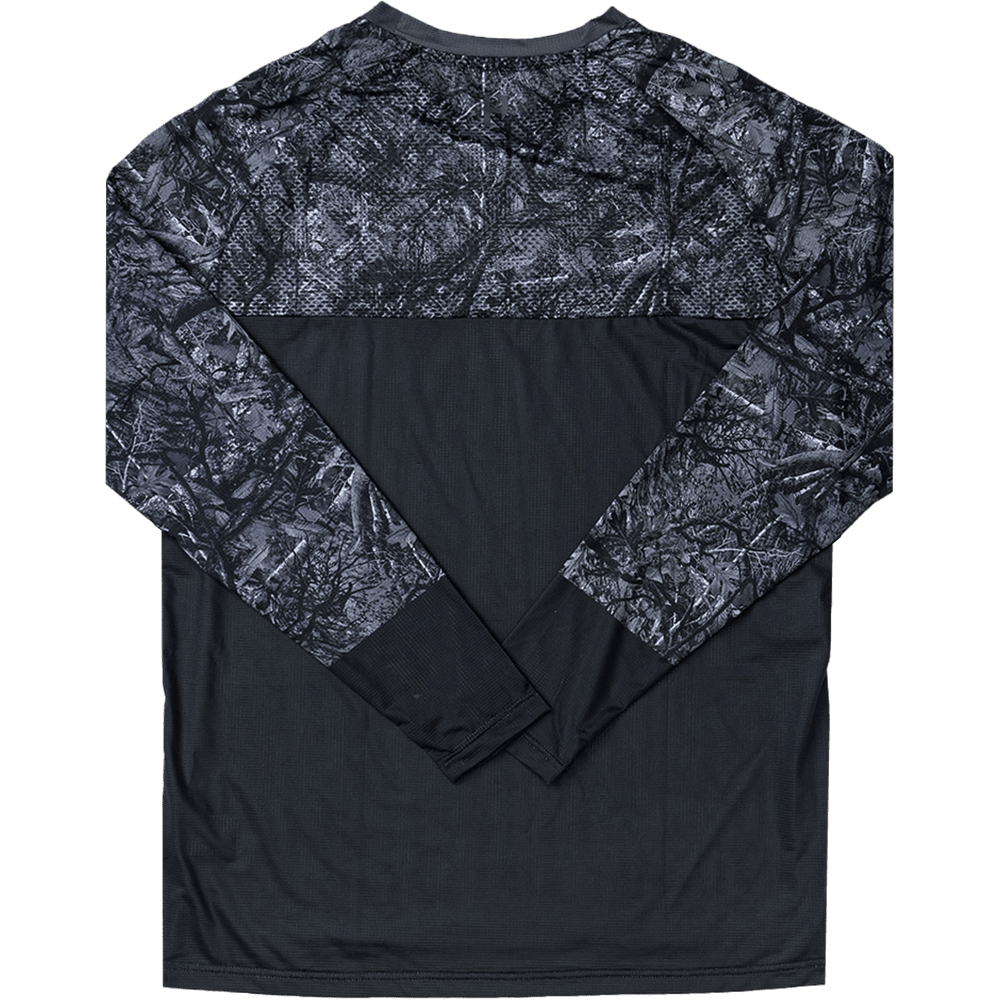 Handup Long Sleeve VenTop Jersey - Grey Timber Camo