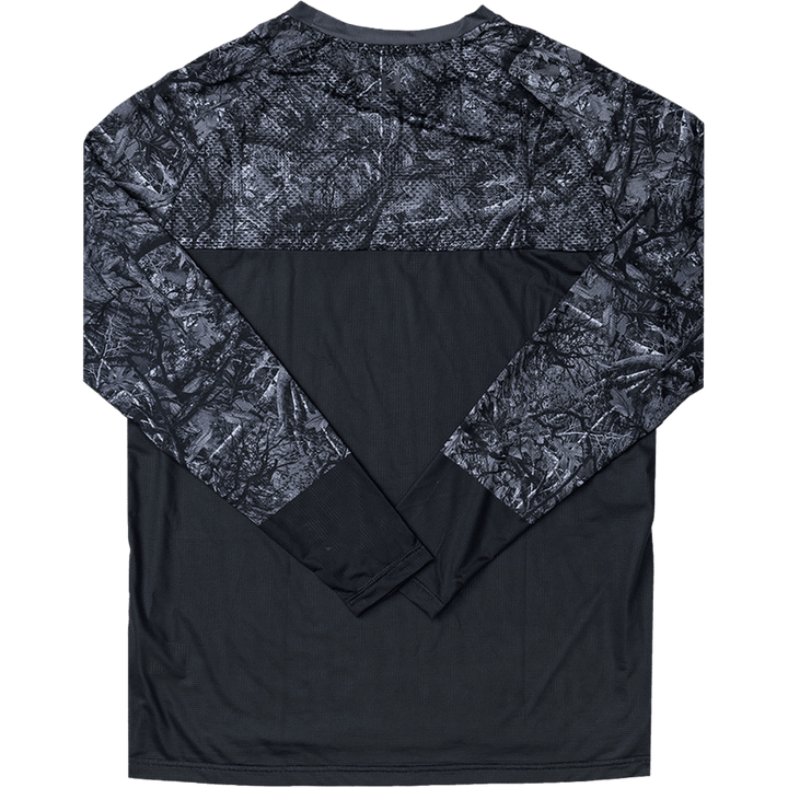 Handup Long Sleeve VenTop Jersey - Grey Timber Camo