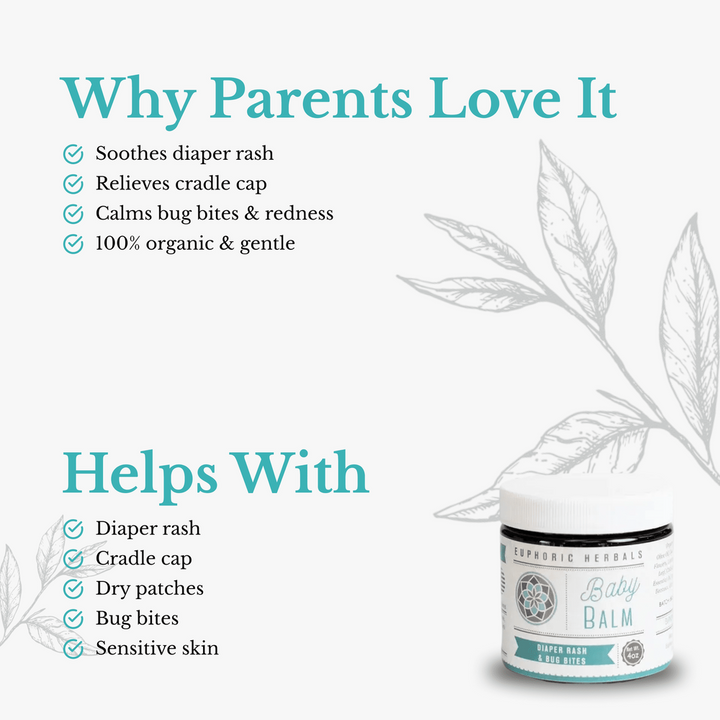 Euphoric Herbals Baby Balm Herbal Salve
