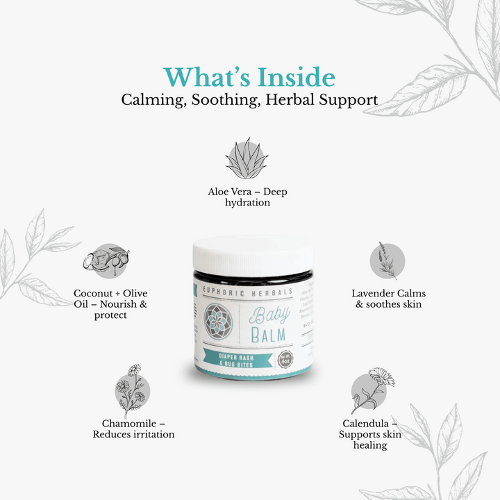 Euphoric Herbals Baby Balm Herbal Salve