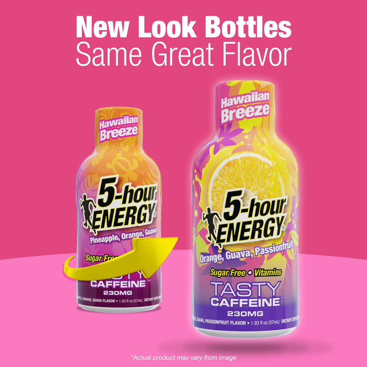 24 Pack Hawaiian Breeze Energy Shots - Extra Strength