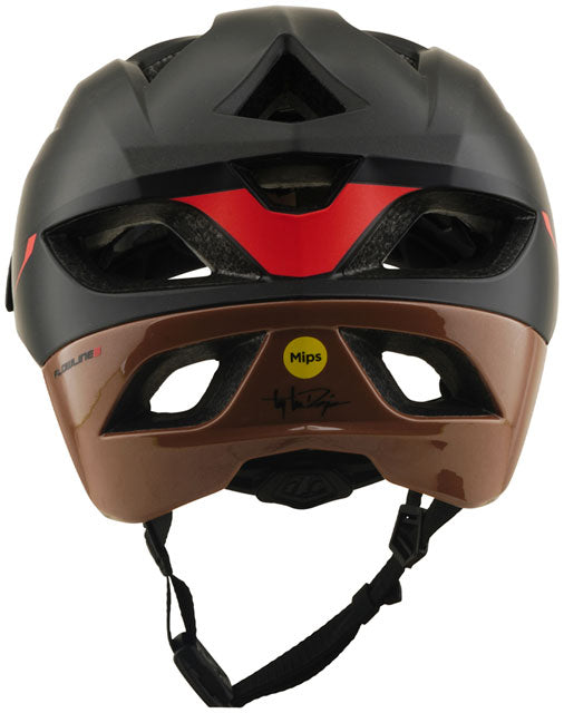 Troy Lee Designs Flowline SE Helmet – Stacks Charcoal / Sienna