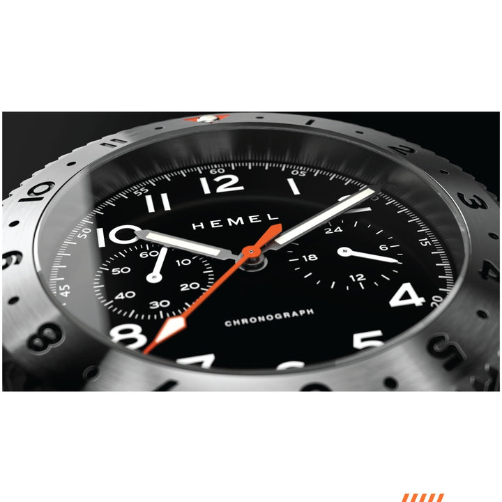 The Hemel HFT20 / VK64 configuration / Black Dial