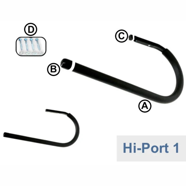 Hi-Port 1 | Ladder Storage Rack for Ceiling