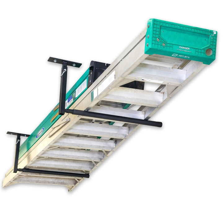 Hi-Port 2 | Adjustable Ceiling Storage Rack for Ladders
