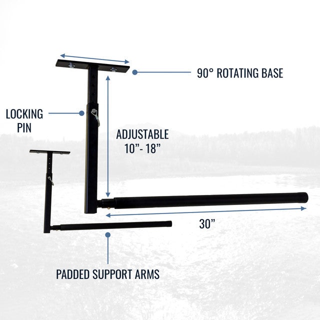 Hi-Port 2 SUP ceiling storage rack for paddleboards