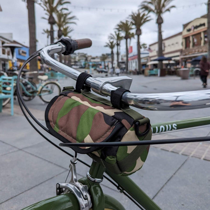 Bigmouth Burrito Handlebar Bag - Blazin Camo