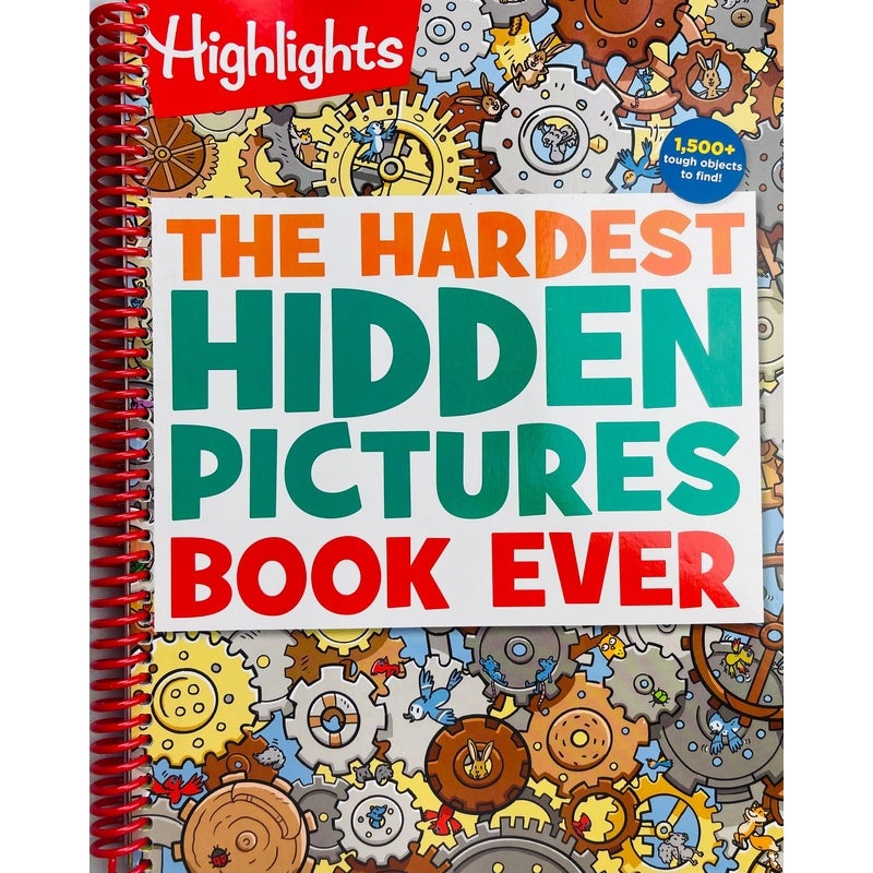 The Hardest Hidden Pictures Book Ever Spiral Bound