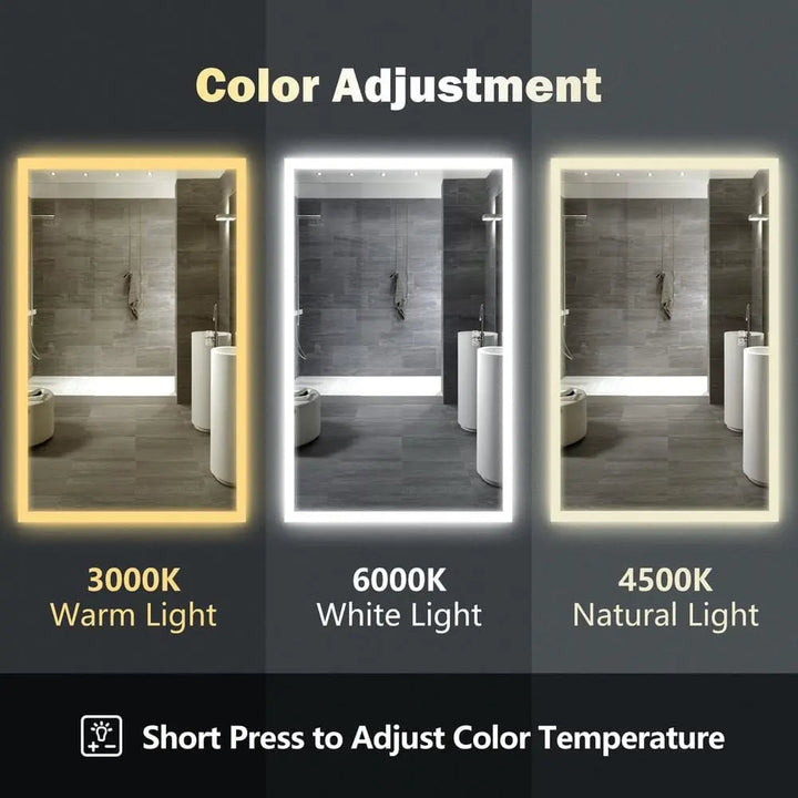 Hausvita Deluxe Edge Glow LED Bathroom Mirror