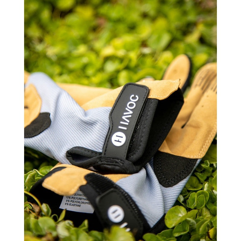 Havoc Gray and Black Gloves