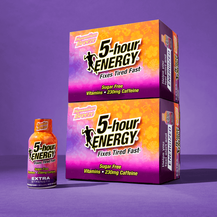 5-hour Energy Hawaiian Breeze Flavor Extra Strength 5-hour ENERGY Shots