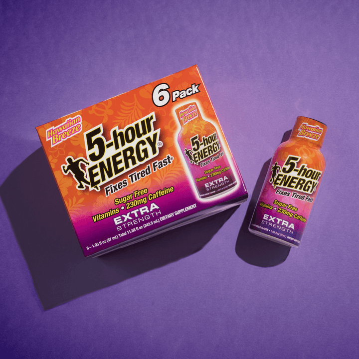 5-hour Energy Hawaiian Breeze Flavor Extra Strength 5-hour ENERGY Shots
