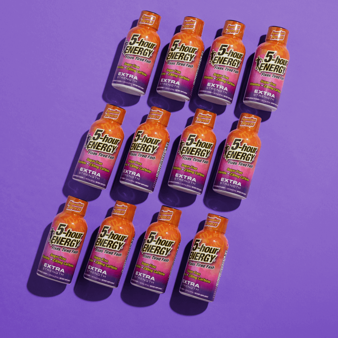 5-hour Energy Hawaiian Breeze Flavor Extra Strength 5-hour ENERGY Shots