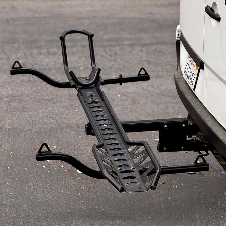 MotoTote Height Adjustable Hitch Connection