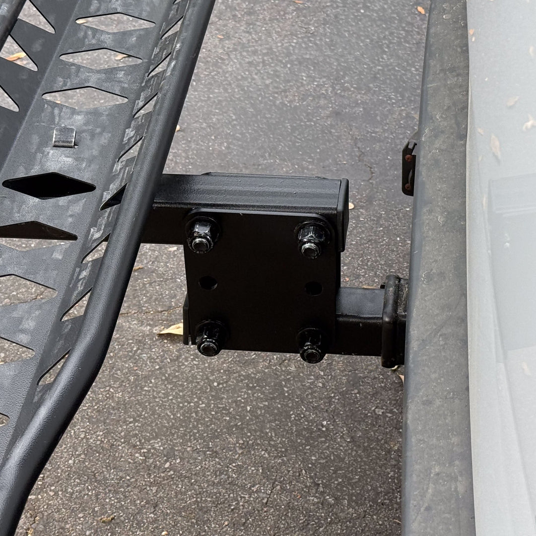 MotoTote Height Adjustable Hitch Connection