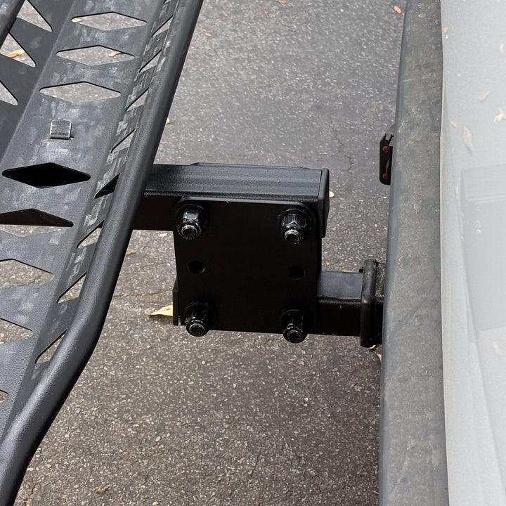 MotoTote Height Adjustable Hitch Connection