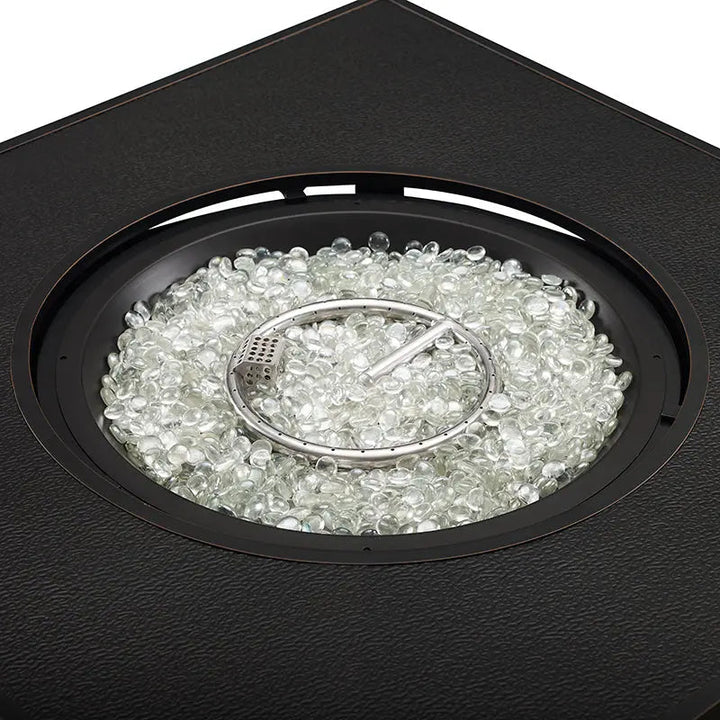 Henley 40" Round Convertible Gas Fire Pit Table