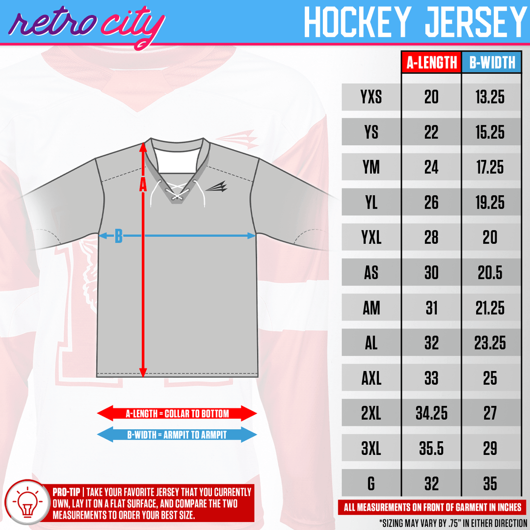 Personalized Pizza Planet Hockey Fan Jersey