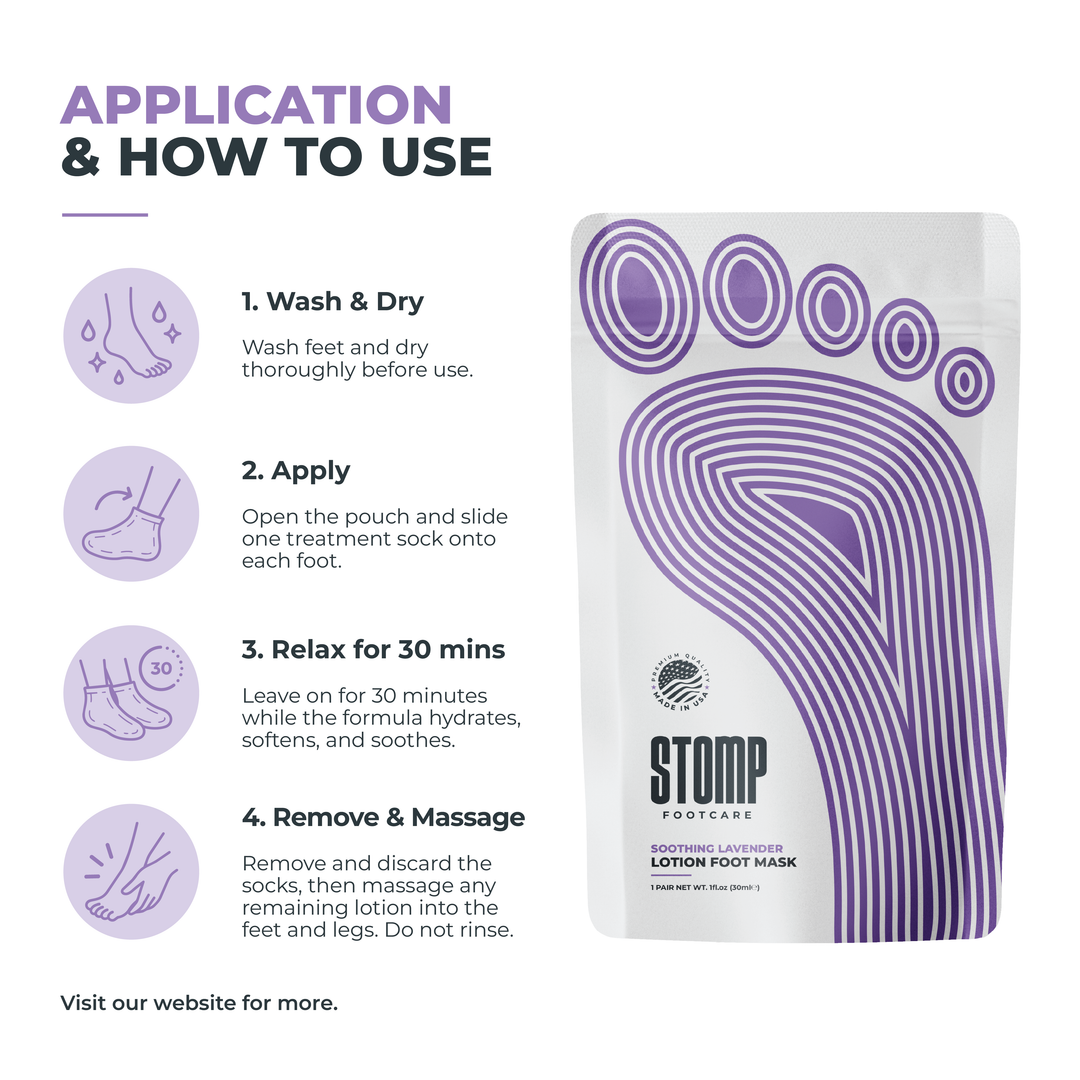 Soothing Lotion Foot Mask