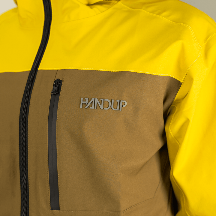 Handup HydroSend Shell - Citrine/Forest Khaki
