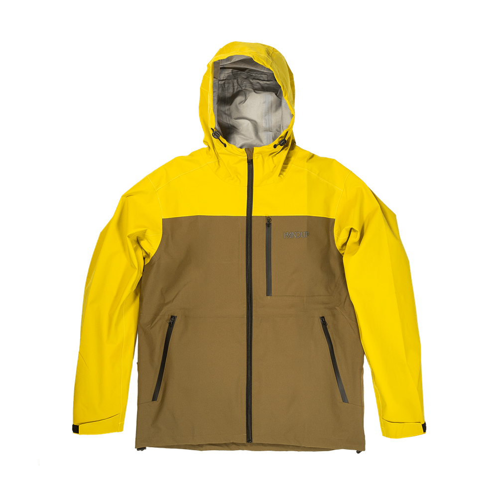 Handup HydroSend Shell - Citrine/Forest Khaki