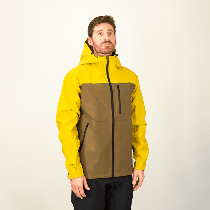 Handup HydroSend Shell - Citrine/Forest Khaki