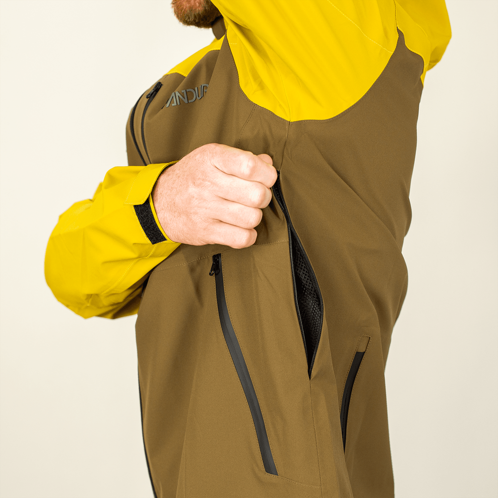 Handup HydroSend Shell - Citrine/Forest Khaki
