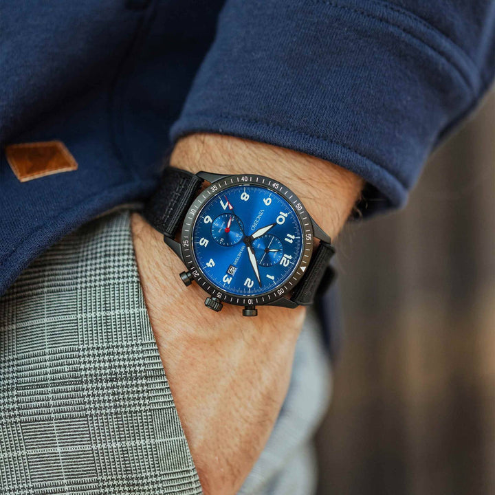 Vincero Collective The Altitude - Matte Black/Cobalt