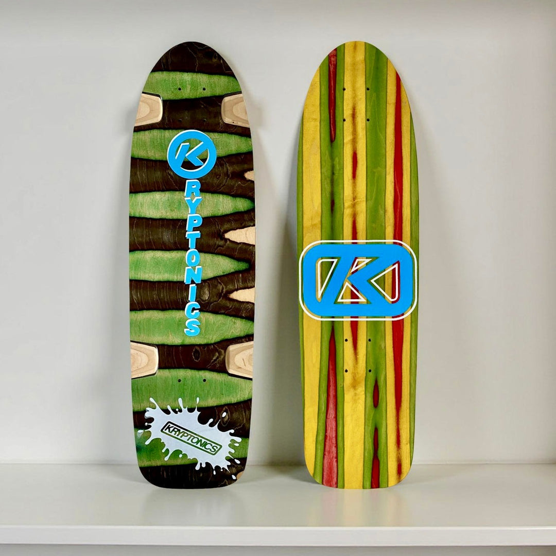Kryptonics One of a Kind Cruiser Skateboard Deck 8.5''x31''