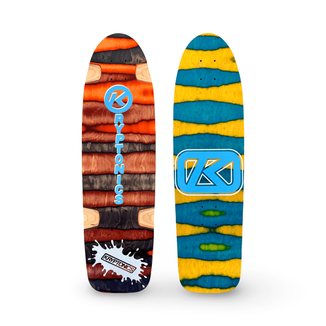 Kryptonics One of a Kind Cruiser Skateboard Deck 8.5''x31''