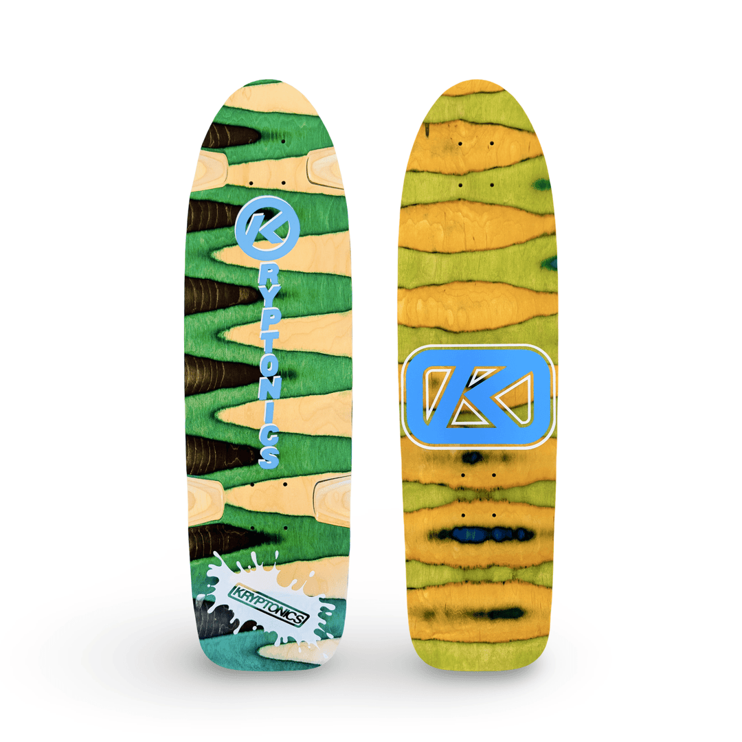 Kryptonics One of a Kind Cruiser Skateboard Deck 8.5''x31''