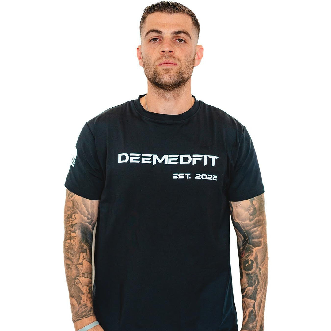 DeemedFit Men's Gym Tee "Compellence"