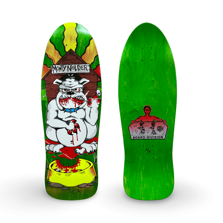 Monty Nolder BBC Bulldog Limited Edition Hand-Painted Deck