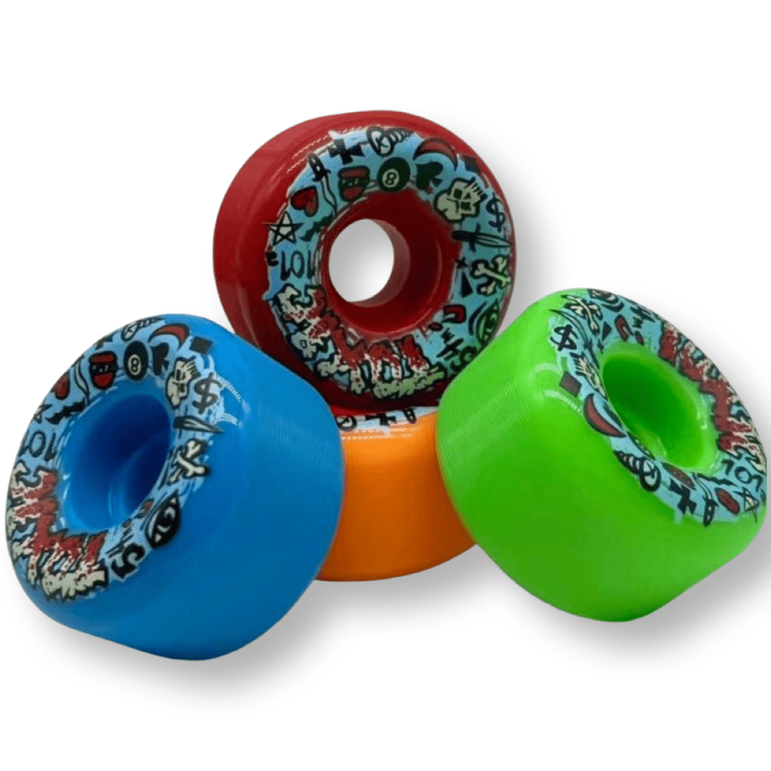 Toxic Team PARTY PACK HARD Wheels 54mm/101a