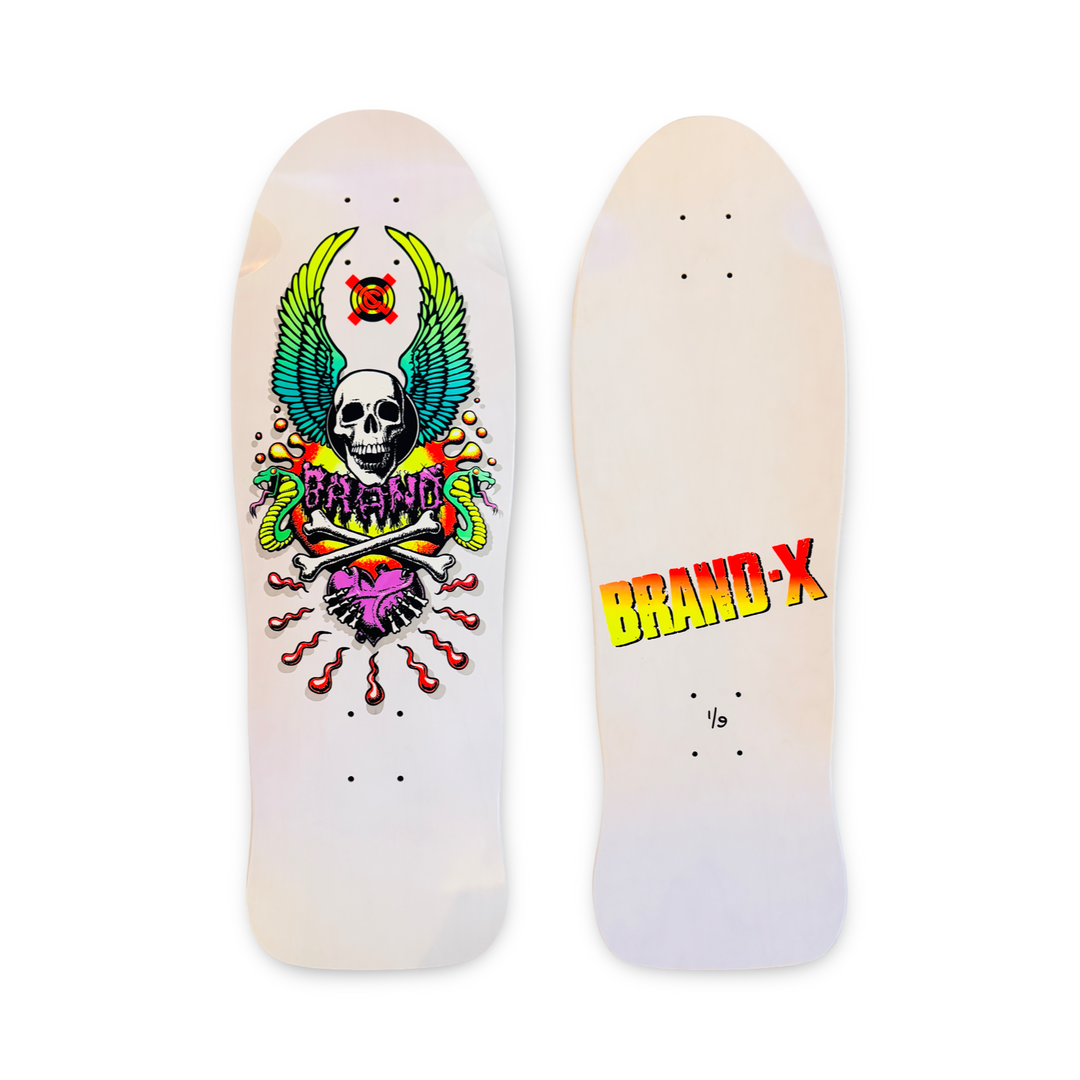 X-Con Limited Edition, HAND-PAINTED 10"x30" Deck (1 of 9)