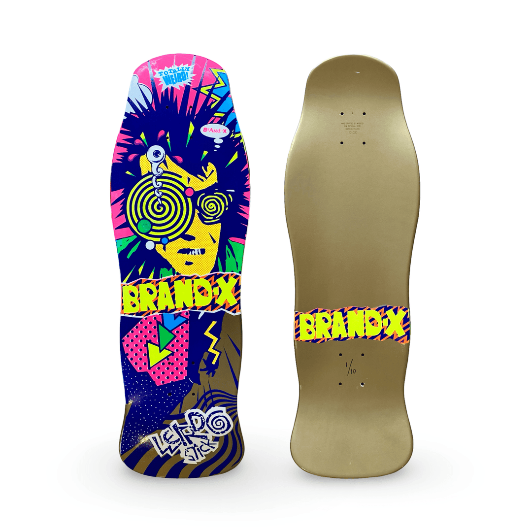 Weirdo-Stick Limited Edition Deck 10"x30.25" HAND PAINTED 1 of 10