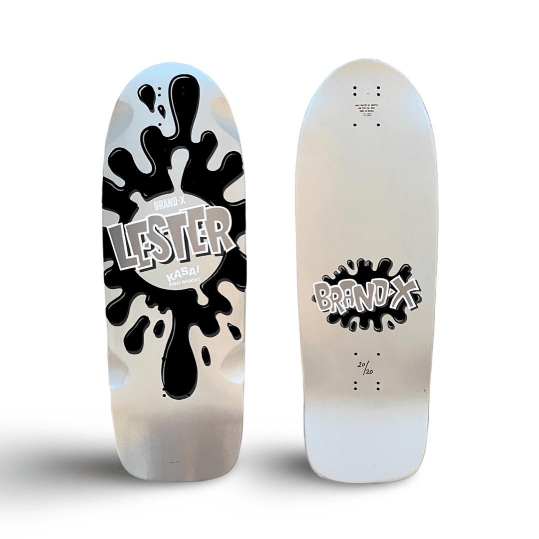 Lester Kasai Hand-Painted Limited Edition Skateboard Deck