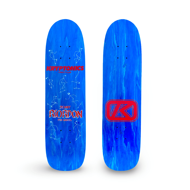 Denny Riordon Stick Man Deck - Limited Edition Hand Painted