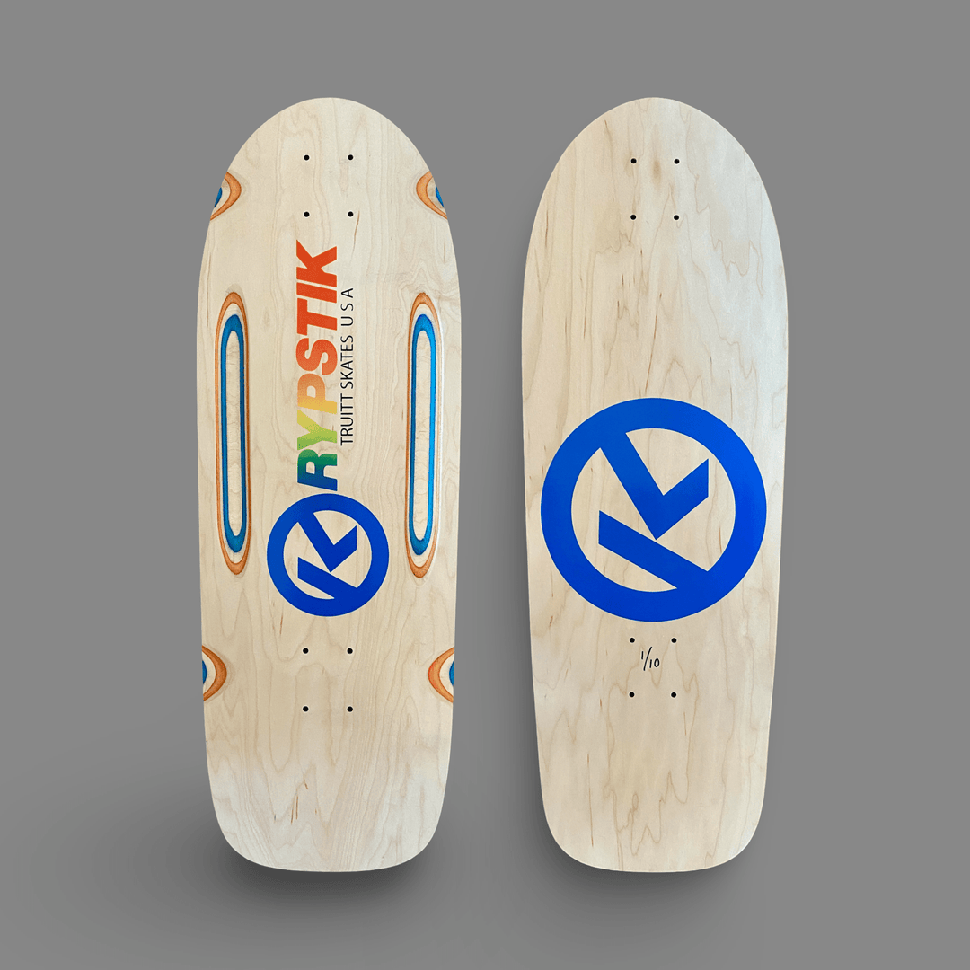 Krypstik Routed 10”x30” Limited Edition Deck HAND-PAINTED 1 of 10
