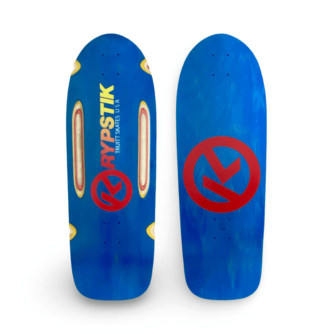 Krypstik Routed 10”x30” Limited Edition Deck HAND-PAINTED PRE-ORDER, APRIL 2026